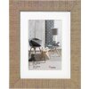 Walther cadre en bois HOME beige brun 15x20 cm avec passe-partout 10x15 cm