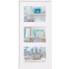 Walther Cadre galerie plastique New Lifestyle 3 photos 10x15 cm blanc