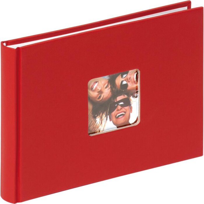 Walther Petit album photo FUN rouge 22x16 cm 40 pages blanches