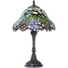 Lampadaire style Tiffany multicolore Ø 30x48 cm