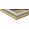 Cadre 10x15 cm bois Artos - or