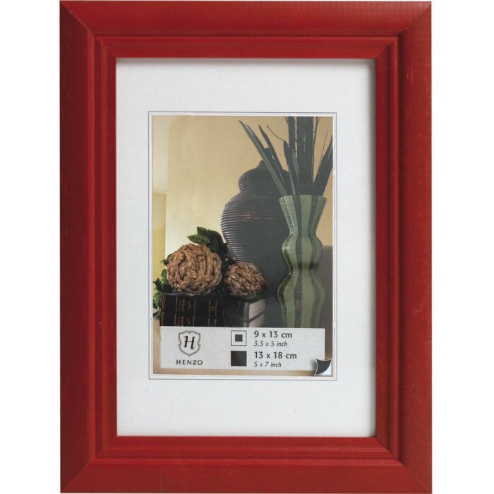 Cadre photo Artos bois 30x45 cm - rouge