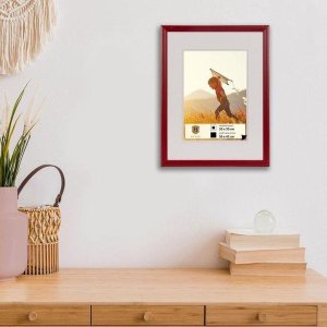 Cadre photo Artos bois 30x45 cm - rouge