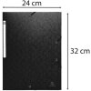 Exacompta Porte-documents 3 rabats Scotten Manila Carton 400g A4 noir