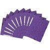 Chemise à 3 rabats avec élastique Carton de Manille 400g-m2 - A4 Violet