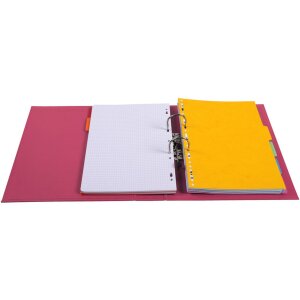 Classeur A4 Premium 70mm framboise