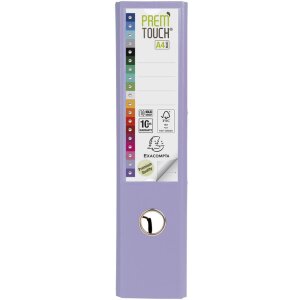 Classeur PREMTOUCH en PP avec 2 anneaux, dos 80mm, DIN A4 extra large lilas