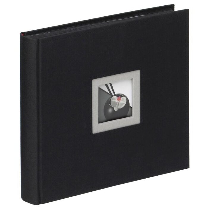 Walther Album photo en lin BLACK WHITE noir 26x25 cm 50 pages noires