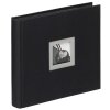 Walther Album photo en lin BLACK WHITE noir 26x25 cm 50 pages noires