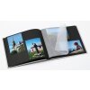 Walther Album photo en lin BLACK WHITE noir 26x25 cm 50 pages noires