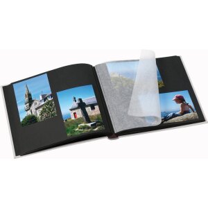 Walther Album photo BLACK WHITE gris 26x25 cm 50 pages noires