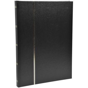 Album de timbres 32 pages noires 16,5x22,5 cm