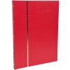 Exacompta Album de timbres 32 pages noires rouge 16,5x22,5 cm