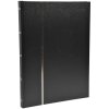 Album de timbres 64 pages sw 22,5x30,5 cm noir