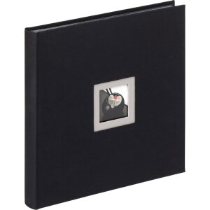 Walther Album photo en lin BLACK WHITE noir 30x30 cm 50...