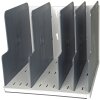 MODULOTOP vertical Trieur avec 5 plaques de séparation - gris lumineux-gris souris