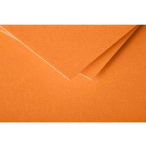 25 feuilles de papier Pollen, DIN A4, 210g rouge capucine