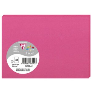 Carte C6 Pollen 210g fuchsia