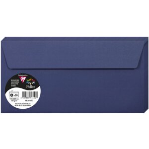 Enveloppe DL Pollen 120g bleu roi