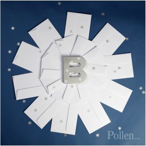 Enveloppe DL Pollen 120g blanc