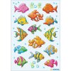 Stickers HERMA aux couleurs vives sur les poissons de la série DECOR