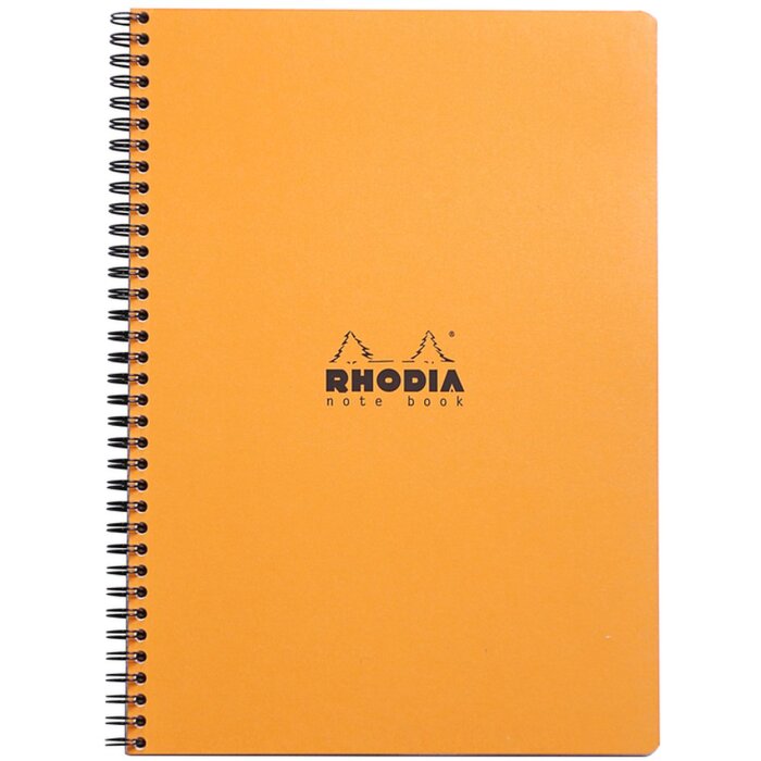 Bloc-notes Rhodia double spirale A4 ligné