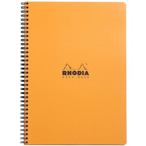 Bloc-notes Rhodia double spirale A4 ligné