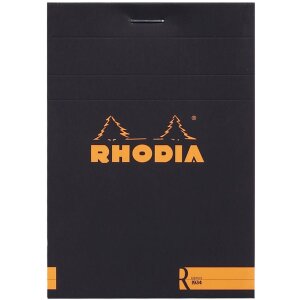 Rhodia Bloc 8,5x12 cm agrafé 70 feuilles blanches...