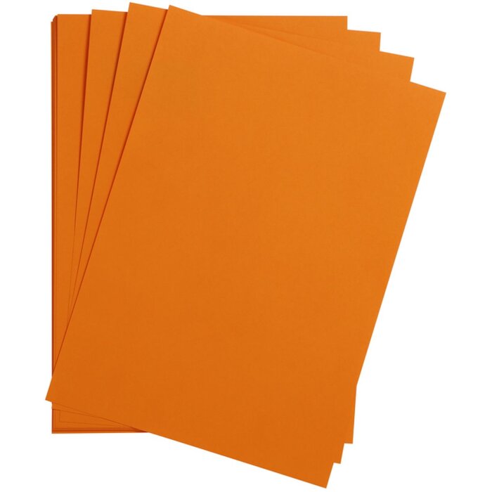 25 feuilles de papier toner A4 orange