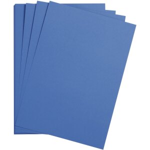 Carton photo A4 bleu royal 25 feuilles