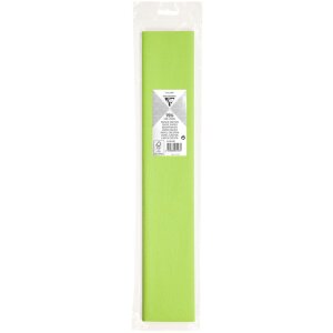 Rouleau de papier crêpe vert pomme - 95119C...