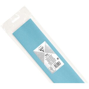 Rouleau de papier crêpe turquoise - 95125C Clairefontaine