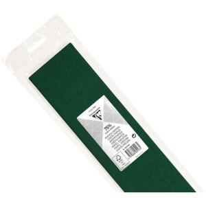 Rouleau de papier crêpe vert sapin - 95174C Clairefontaine