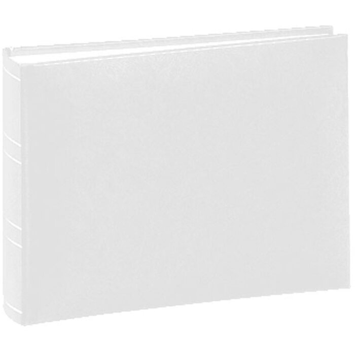 Henzo Album photo petit format BASICLINE blanc 21,5x16 cm 50 pages blanches