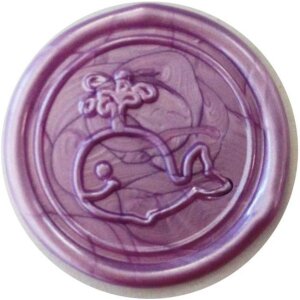 Boîte de vernis à cacheter 6 bâtons lilas