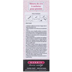 Boîte de vernis à cacheter 6 bâtons lilas