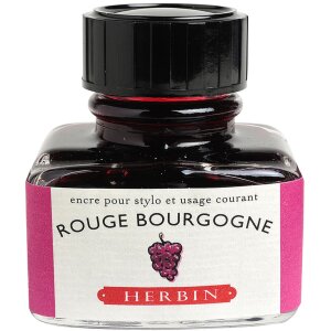 Encre pour stylo à plume 30 ml rouge bordeaux