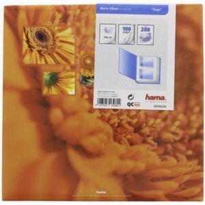 Hama Album Singo 200 photos 10x15 cm orange