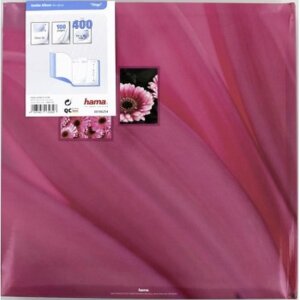 Hama Album jumbo SINGO rose 30x30 cm 100 pages blanches