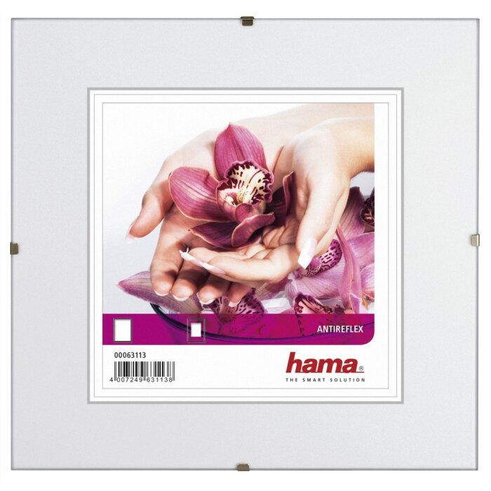 Hama Porte-photos sans cadre verre antireflet 20x20 cm