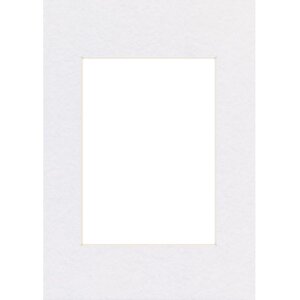 Passe-partout 15x20 cm - 10x15 cm blanc arctique