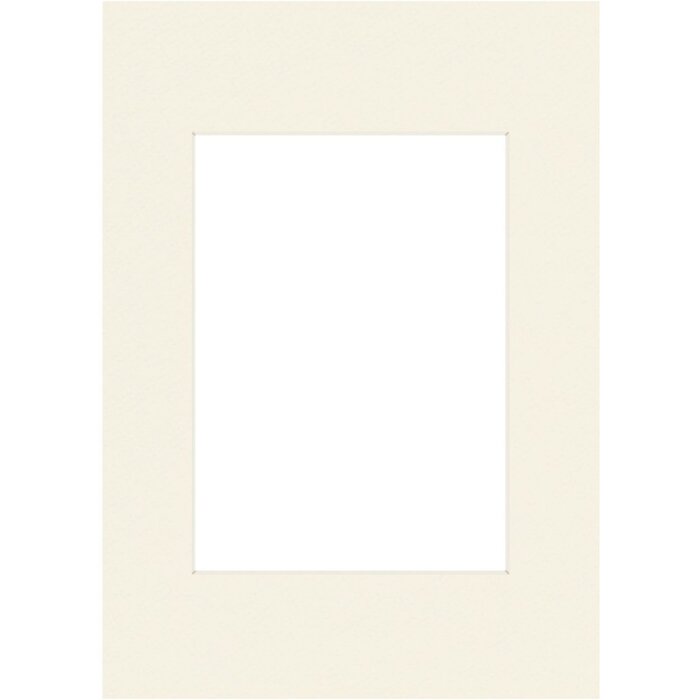 Passe-partout 15x20 cm - 10x15 cm blanc neige