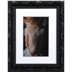 Chic Baroque cadre photo 15x20 cm noir