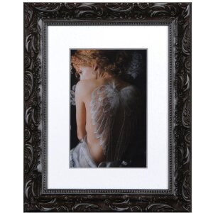 Cadre photo Chic Baroque 15x20 cm gris foncé