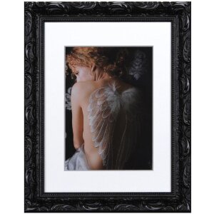 Chic Baroque cadre photo 18x24 cm noir