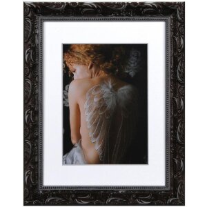 Cadre photo Chic Baroque 18x24 cm gris foncé