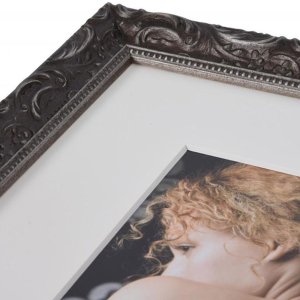 Cadre photo Chic Baroque 18x24 cm gris foncé