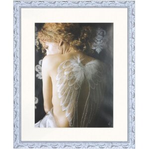 Cadre photo Chic Baroque 40x50 cm blanc