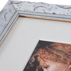 Cadre photo Chic Baroque 40x50 cm blanc