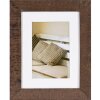 Cadre photo en bois Driftwood 15x20 brun foncé